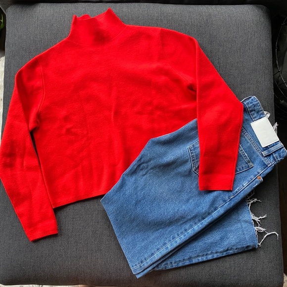 & Other Stories Sweaters - & Other Stories Mock Neck Sweater